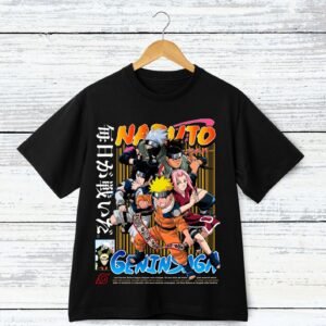 17 Remeras OVER "NARUTO"
