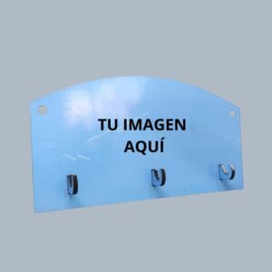 4 Portallaves 3 ganchos Personalizable